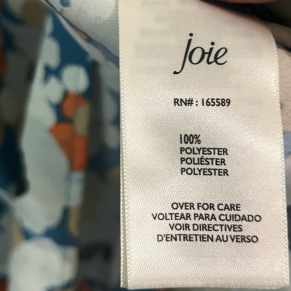 Joie women’s limited edition peasant long sleeve blouse size xl - Picture 5 of 7